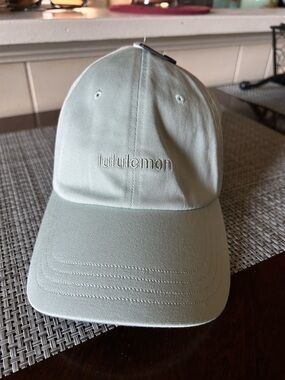 lululemon mint green baseball cap